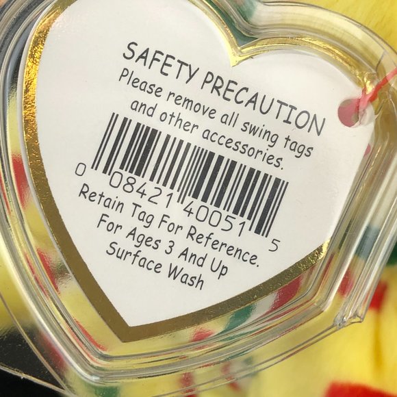 Ty Vintage Beanie Baby Pinata the Bear Plush Rare NEW - Collectible - Picture 7 of 11